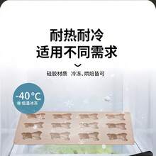 Molde de silicona en forma de oso de peluche lindo para hacer chocolate, decoración creativa de postres para el Día de San Valentín - Multicolor - Ver 4