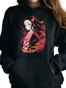 Men Outdoor Hoodies & Sweatshirts - Black - View 7