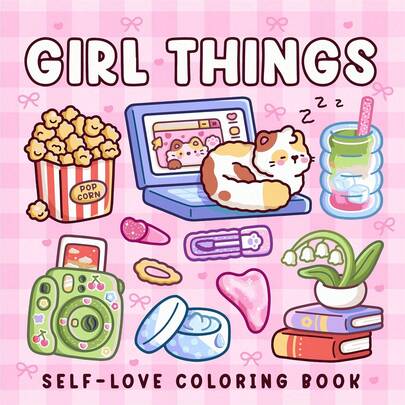 1PC Soothing Healing Coloring Book, Relax Your Mind - Relieve Stress - Release Emotions, Immerse Yourself In The Comfort Of Coloring, Single-Sided Thick Pages, Suitable For Stationery, School Supplies, Great Gift For Girls, Valentine's Day, New Year