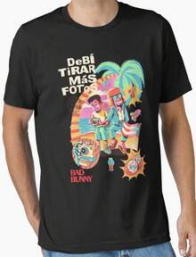 Art - Bad Bunnys Essential T-Shirt - Black - View 1