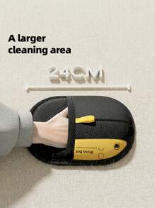 PETSIN 1只/2只宠物毛发去除手套，静电宠物毛发去除器，可重复使用的猫狗毛发去除器，适用于沙发、家具、地毯、汽车座椅，宠物美容手套。 - 彩色 - 查看 8