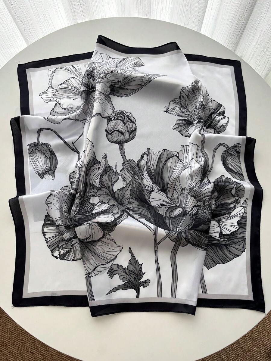 1 chiếc khăn bandana in họa tiết hạt điều, có thể dùng làm băng đô, khăn quàng cổ, thích hợp sử dụng hàng ngày. - Nhiều màu - Xem 1