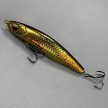 7cm 8g Micro Fishing Lure, Sinking Pencil Fishing Bait, Bionic Fishing Lure - Gold - View 3