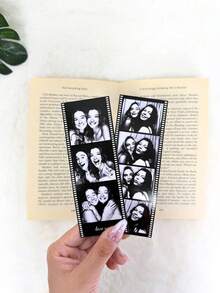 Impresión personalizada de cabina fotográfica, cabina fotográfica personalizada, impresión personalizada de cabina fotográfica, tarjetas de cabina fotográfica para bodas, marcos de película de cabina fotográfica, proporcionando 2 estilos de fotos, tiras de película fotográfica personalizadas, regalos de fotos personalizados, regalos de Año Nuevo, decoraciones para fiestas - multicolor - Ver 7