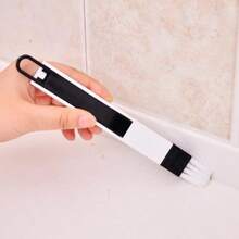 1个窗户清洁刷，屏幕清洁工具，键盘缝隙小刷，带簸箕的玻璃缝隙刷 - 彩色 - 查看 8