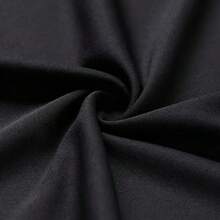 Children's T-Shirt 100% Cotton - Breathable Cotton Knit With Crew Neck And Subtle Lettering, Lightweight For Weekends And Casual Looks For Boys. - màu đen - Xem 6