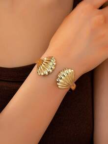 1 Pc Summer Vocation Sea Starfish Shell Beach Cuff Bangle Bracelet For Women - A8909 - View 11