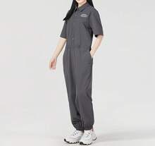 Skechers 女士休闲运动梭织抽绳连体裤