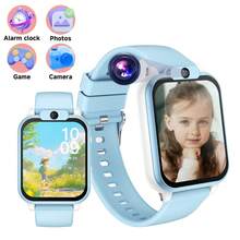 2025新款儿童智能手表，儿童游戏手表，内置18款趣味游戏，1.83英寸触摸屏，超低功耗芯片，具备计步器、相机、手电筒、闹钟、相册、日历、倒计时、计算器、秒表、300mAh电池等功能。 - 彩色 - 查看 18