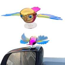 Flying Bird Decoration With Wings Flapped In The Wind, Pasted Onto Car Motorcycle Bicycle Helmet Hat Clothing, Car Decals Clothing Hat Accessories Rear View Mirror Decorations, 1 Pc - Bird - View 1