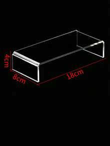一套可重复使用的U型亚克力展示架 - 适用于展示纸杯蛋糕、珠宝、自助餐和派对用品。坚固耐用，可调节，易于组装。 - 彩色 - 查看 14