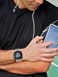 chinbersky 尼龙环形表带，兼容 Fitbit Versa 2、Fitbit Versa Lite、Fitbit Versa Band，柔软可调节透气替换表带，男女通用 - For Versa 2 - 查看 7