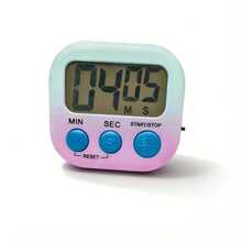 3pcs Soft Gradient Digital Kitchen Timer - Cute Desk Countdown Timer With Minute/Second Buttons | Multifunctional Timer For Cooking, Baking, Learning And Focused Conversations, 100 Scenes - Multicolor - View 13