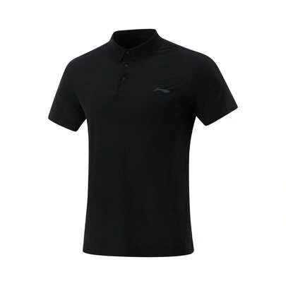  Li-Ning Men's AT DRY FREEZE Cooling POLO Shirt, Short Sleeve Quick Dry Breathable Golf POLO Shirt, Sports Casual APLV039