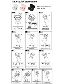 PHILIPS 无线蓝牙耳机，舒适稳固的入耳式佩戴，自动切换音频，触控操作，AI降噪，总续航时间长达18小时，并支持快速充电。 - 彩色 - 查看 10