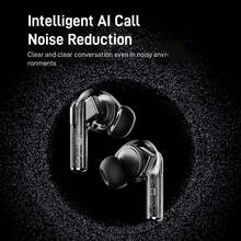 PHILIPS 飞利浦真无线耳机 TAT1120，蓝牙 6.0，ENC 主动降噪，超长续航，高品质音效，适用于运动、游戏和音乐 - 黑色 - 查看 6