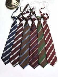 1pc Women's Slouchy Tie, Suitable For Casual, Street, School Style, Daily Wear - Multicolor - View 12