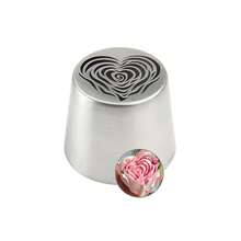 Boquillas de Relleno Rusas Extra Grandes - Juego de Boquillas de Acero Inoxidable, Adecuado para Decoración de Pasteles, Rosas y Magdalenas, Herramienta de Repostería Profesional - Multicolor - Ver 22