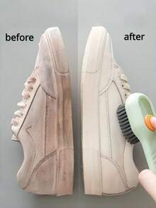 1 Shoe Cleaning Brush With Lightweight Portable Design For Scrubbing Shoes And Underwear - Multicolor - View 5