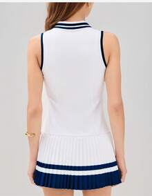 Women Active Dresses - Navy Blue - View 3