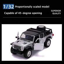 Simba JADA 1:32 Scale Diecast Collectible Alloy Car Models - Mitsubishi, Buick, Classic Car Replicas - 1:32 2020 Gladiator - View 3