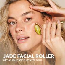 Set de 3 piezas de herramientas de belleza de jade - Rodillo de jade + Tabla Gua Sha de cuerno de buey + Cepillo para mascarilla facial, de textura fina y fácil de usar - Adecuado para el cuidado diario de la piel, el cuidado de la mascarilla facial y el cuidado facial - Conjunto práctico de cuidado de la piel - Cepillo para mascarilla facial | Cepillo de silicona para mascarilla facial | Cepillo mezclador | Aplicador de mascarilla facial | Herramientas de belleza | Tabla Gua Sha - Multicolor - Ver 6