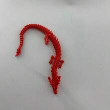 1 件创意 3D 打印龙桌面装饰，独特奇特的小雕像工艺品