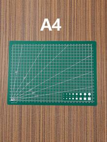 A3切割墊 防割手工板 適用繪圖、雕刻、皮革/布料/紙張切割 A4工作板工具墊 多功能墊板 手工刀 剪貼簿壓印延伸紙切器 隨機顏色 - 綠色 - 查看 10