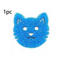 1/3 miếng, Miếng bọt biển lau chùi đa năng hình mèo con, Khăn lau nhà dễ thương, Miếng bọt biển rửa chén, Miếng bọt biển vệ sinh nhà bếp và phòng tắm chất lượng cao, Miếng bọt biển chà rửa chống trầy xước, Dụng cụ vệ sinh, Miếng bọt biển chà rửa hai mặt đa năng hình mèo con dễ thương, Miếng bọt biển chà rửa chống trầy xước dùng để làm sạch dụng cụ nhà bếp và phòng tắm - Nhiều màu - Xem 12