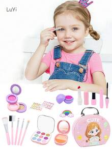 儿童过家家可爱女孩化妆玩具，角色扮演互动换装玩具，女孩生日/圣诞礼物 - 彩色 - 查看 5