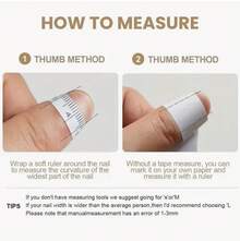 NailVease 10 PCS Handmade Press-On Nails | Beige-Pink Collage Sweet & Cool Long Nails With Acrylic Beige & Pink Bases, 3D Flower & Zebra Element & Gem Embellishments & Playful Retro Designs - 粉色 - 查看 5