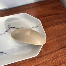 6个/3个/1个 时尚8.5厘米椭圆形大理石纹理醋酸纤维弹簧发夹，流行INS风格，适合女性和女孩 - 彩色 - 查看 7