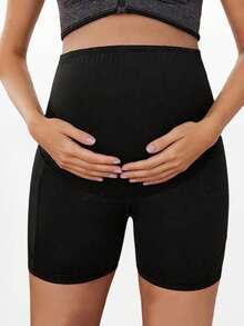 Maternity Activewear Bottoms - Black - View 2