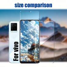 5pcs For:Xiao M,I,Redmi,Hua Wei,Honor,IQOO,Vivo Mobile Phone Screen Protector,Tempered Glass,Phone Screen Protector