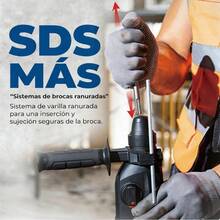 Taladro de Impacto Multifuncional - Herramienta de Ferretería para Taladrado, Cincelado y Demolición/Taladro Atornillador Inalámbrico Industrial 3 en 1 - Alta Potencia para Hormigón, Madera y Metal - Tipo de Enchufe A USA (110-127V) - Ver 5