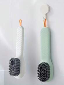 1 Shoe Cleaning Brush With Lightweight Portable Design For Scrubbing Shoes And Underwear - Multicolor - View 15