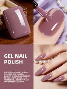 XEIJAYI 1瓶15毫升紫色凝胶指甲油入门装，纯可卸免擦拭指甲油，适合所有季节 - 紫丁香色 - 查看 8