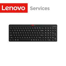 Lenovo 2.4G Wireless Keyboard, Business Office Home Use Slim Wireless Keyboard, Multi-Device Compatible, Classic Color Keyboard - Black - View 2