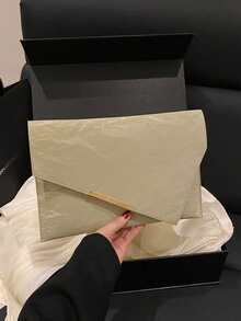 New Arrival Niche Design Fashion Envelope Clutch Bag For Women - Green - View 12