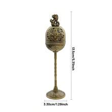 1 pièce Brûle-encens lanterne du palais de la gloire montante, brûle-encens à cerf propice, aromathérapie, petit support pour bobine d'encens de santal, décoration pour maison/bureau/salle de thé - Multicolore - Voir 28