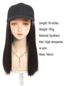 12 Inch/30cm Short Straight Heat Resistant Synthetic Wig, Bob Style - Multicolor - View 4