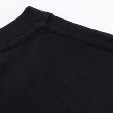 Dark Black And Gray Day Of The Dead Gothic Sugar Skull T-Shirt - 黑色 - 查看 5