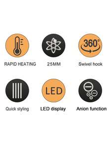 SOKANY15013 Curling Iron, Adjustable Temperature Hair Curler, Salon Hair Curling Iron - White - View 8