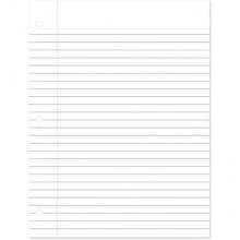Loose Leaf Paper Wide Ruled Filler Notebook Refill Sheets 8 X 10.5 Inch 200 Sheets Pack For 3 Ring Binder - 1 - Xem 2