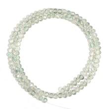 1 Dây hạt thủy tinh màu xanh lá cây nhạt trong suốt/Hạt trang trí ngày lễ/Hạt thủy tinh kiểu pha lê Áo/Hạt thủy tinh tròn/Hạt thủy tinh mài giác/Hạt thủy tinh dùng làm hạt đệm, thích hợp để làm bông tai/vòng tay/vòng chân/dây chuyền/trang trí cây thông Noel/trang trí ngày lễ/trang trí đám cưới/trang trí cửa sổ. - màu xanh lợt - Xem 10