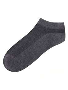 5/10 Pairs Minimalist Casual Boat Socks For Everyday Wear - Multicolor - View 5