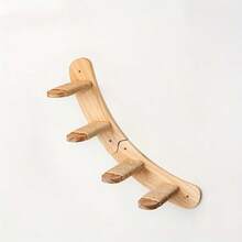 Curved Cat Climbing Shelf, Wall-Mounted Cat Tree For Indoor Cats To Climb And Jump, Includes Screws And Screwdriver, Max Load 12kg (26lb)