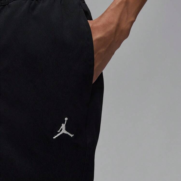 Jordan Pantalones tejidos para hombres AS M J FLT ESS PANT IF1819-010 - Negro - Añade 3