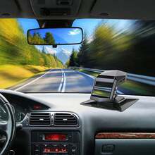 High Definition Driving Recorder, Center Console LCD Car Video Recorder, WDR 170 ° Wide-Angle, Night Vision Function, Parking Monitoring - Black - View 3