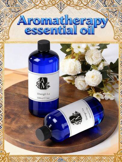 500ml Fragrance Essential Oil Refill Liquid (28% Concentration, Higher Than Most Market Products At 4%-6%), Suitable For Ultrasonic Diffuser, Reed Diffuser, Flameless Fragrance, Hotel Grade Fragrance Oil Reed Diffuser